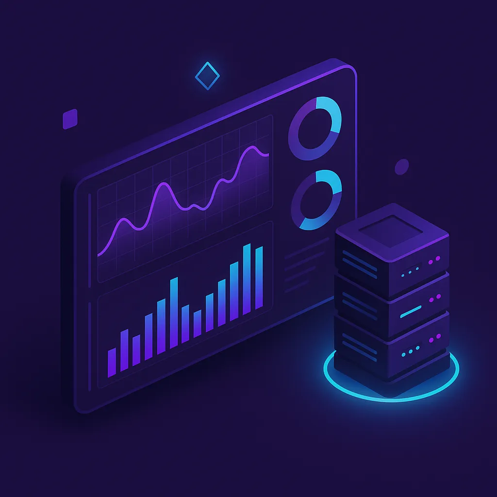 Server Dashboard Performance Chart